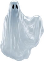 AI generated A close-up of a scary ghost. Ai-Generated png