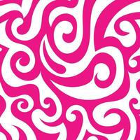 Abstract square background with swirly curves texture ornaments. vector