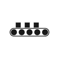 conveyor icon vector