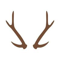 deer antler icon vector