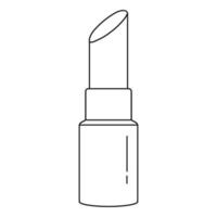 vector icono de lápiz labial