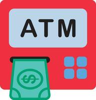 ATM Machine Full Vector Illustration