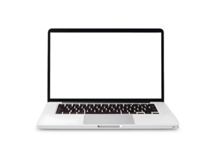 AI generated Laptop isolated on transparent background. png