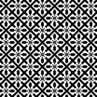 a black and white pixel pattern background vector