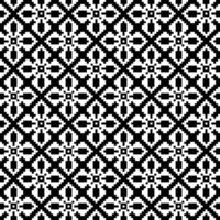 a black and white pixel pattern background vector