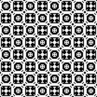 a black and white pixel pattern background vector