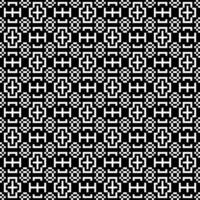 a black and white pixel pattern background vector