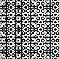 a black and white pixel pattern background vector