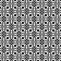 a black and white pixel pattern background vector