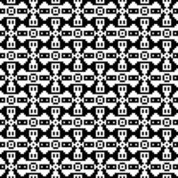 a black and white pixel pattern background vector