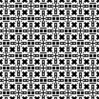 a black and white pixel pattern background vector