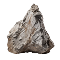 AI generated rock on a transparent background png