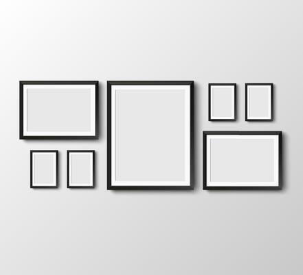 set of picture frames