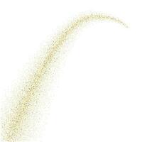 Vector gold glitter wave abstract background