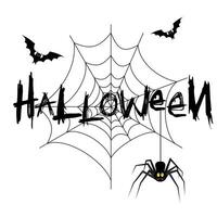 Happy halloween poster, banner, vector