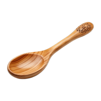 ai generado de madera cuchara cocina utensilio png