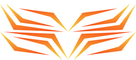 deportivo geométrico agudo naranja degradado jersey antecedentes transparente png