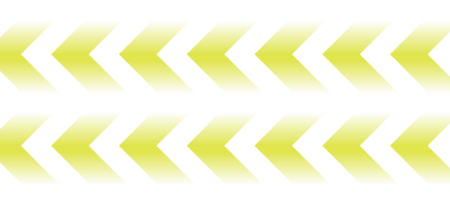 yellow futuristic arrow chevron technology banner background transparent png