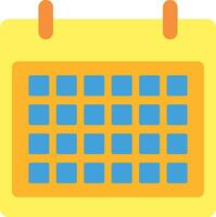 Calendar for Events Vector Illustration