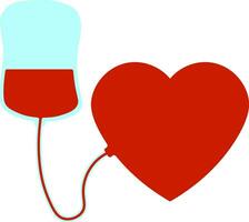 Blood Donor Logo Vector Illustration