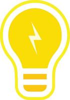 Power Bulb Vector Illustration