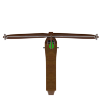 Crosbow isolated object png