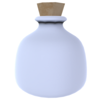 encre pot isolé objet png