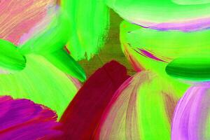 Vibrant Green pink colorful abstract background photo