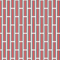 simple abstract red and black color vertical halfline pattern art vector