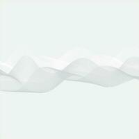 modern simple abstract white grey ash color wavy air line pattern art on cold white color background vector