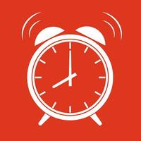 The Alarm clock icon. vector