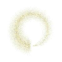 Vector gold glitter wave abstract background