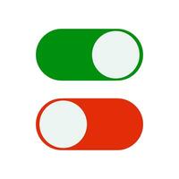 Toggle switch icon vector