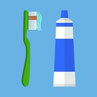 Tooth brush vector illustration.