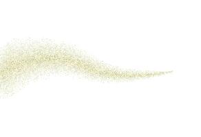 Vector gold glitter wave abstract background