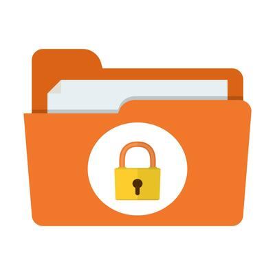folder lock icon
