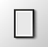 Realistic picture frames vector