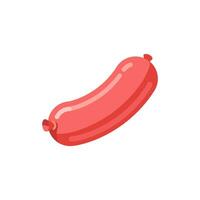 Sausage food vector illustration