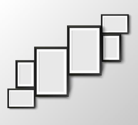 set of picture frames
