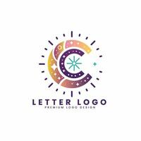 Initial letter c logo design vector template