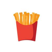 French fries potato vector