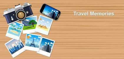 travel and vacation concept vector