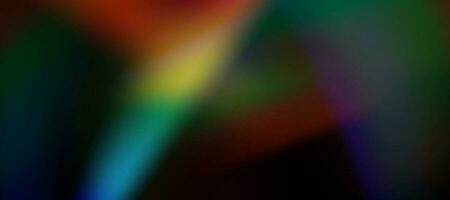 Blurred rainbow refraction overlay effect. Light lens prism effect. Holographic reflection, crystal flare leak shadow overlay. Vector abstract illustration.