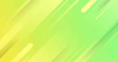 Abstract banner design. Colorful green and yellow vector