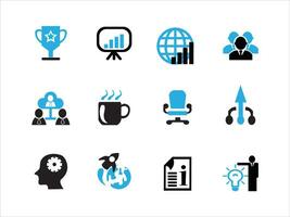 Business icon design finance and team work vector