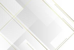 Modern background. White and gray . Gold style. Slash random.Abstract vector