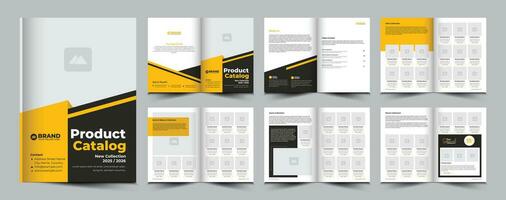 Product catalog or catalogue template design. vector