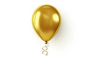 AI generated Birthday balloon flying for party and celebrations. AI Generated photo