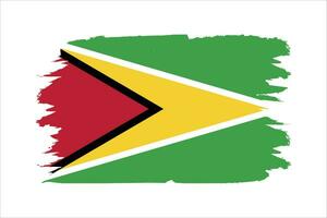 Vector Guyana flag background illustration texture