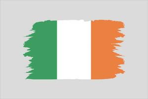 vector ilustración de Irlanda bandera